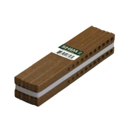 Nelson Shims Nelson Wood Shims WC8-12-32-78HN 8 in. Composite Builder Shim; 12 Pack 389133